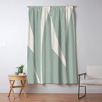 Minimalist Plant Abstract XXIII Window Curtain Gallery Image 5