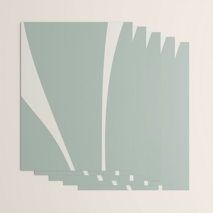 Minimalist Plant Abstract XXIII Wrapping Paper Gallery Image 3