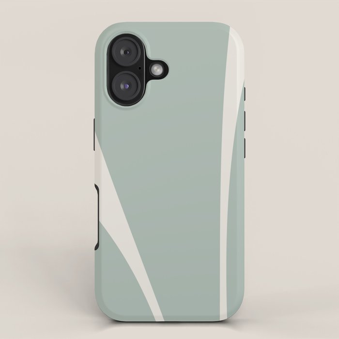 Minimalist Plant Abstract XXIII iPhone Case Gallery Image 1