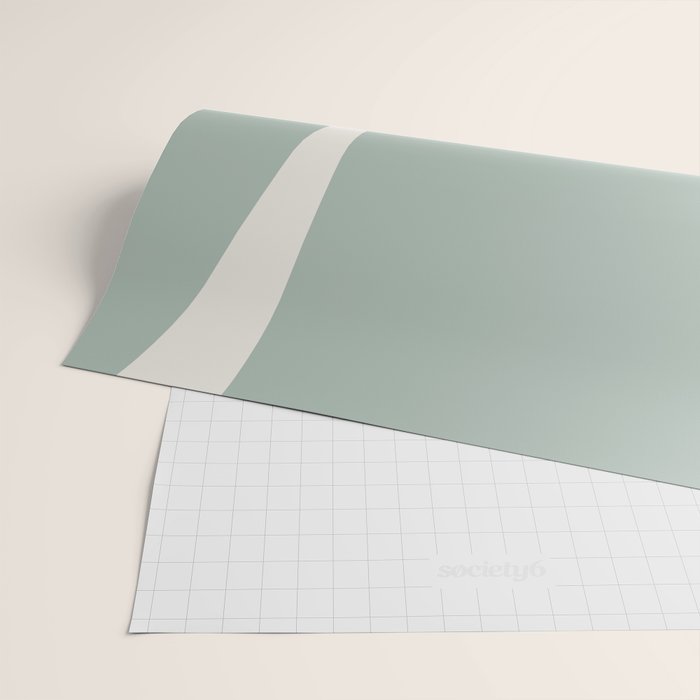Minimalist Plant Abstract XXIII Wrapping Paper Gallery Image 2