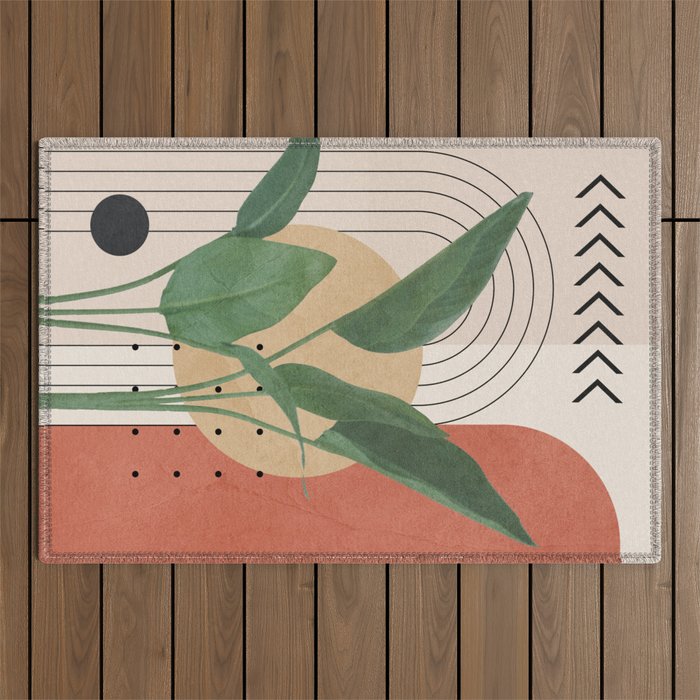 Nature Geometry V Outdoor Rug Gallery Image 1