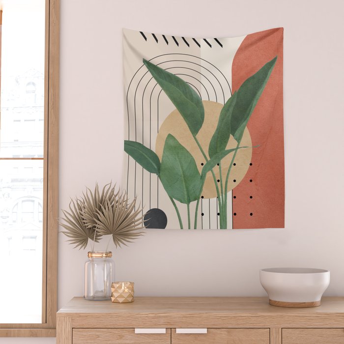 Nature Geometry V Wall Tapestry Gallery Image 2