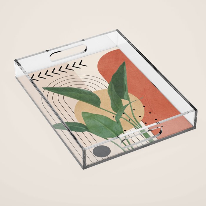 Nature Geometry V Acrylic Tray Gallery Image 1