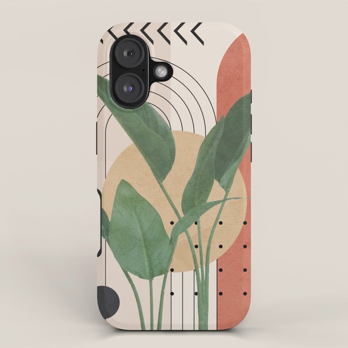 Nature Geometry V iPhone Case Gallery Image 1