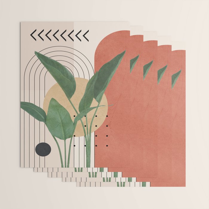 Nature Geometry V Wrapping Paper Gallery Image 3