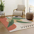 Nature Geometry V Rug Gallery Image 3