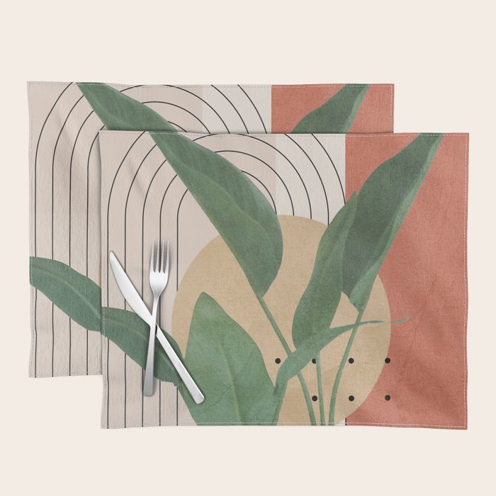 Nature Geometry V Placemat Gallery Image 1