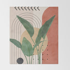 Nature Geometry V Throw Blanket Gallery Image 2