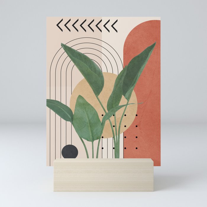 Nature Geometry V Mini Art Print Gallery Image 5