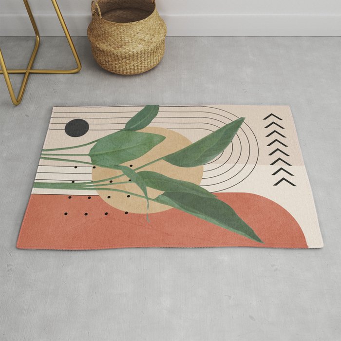 Nature Geometry V Rug Gallery Image 1