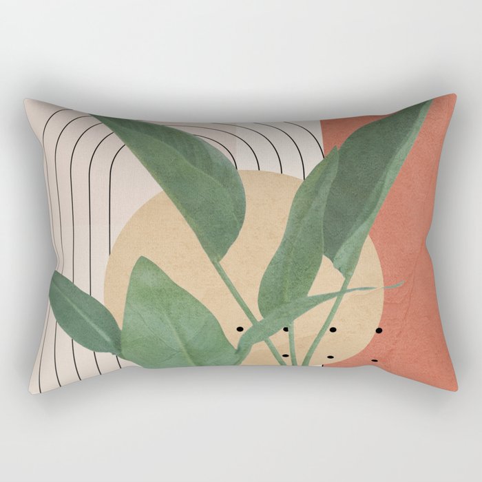 Nature Geometry V Rectangular Pillow Gallery Image 1