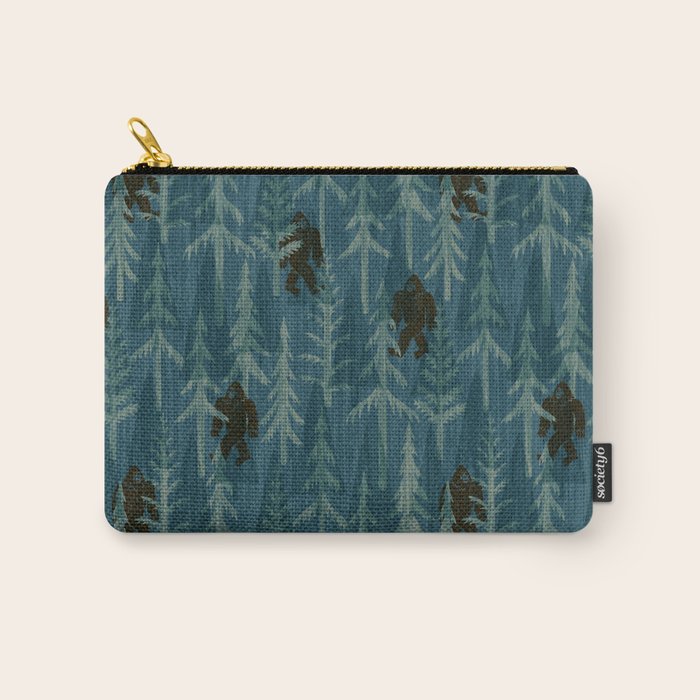 Subtle Sasquatch - Spruce Carry All Pouch Gallery Image 1