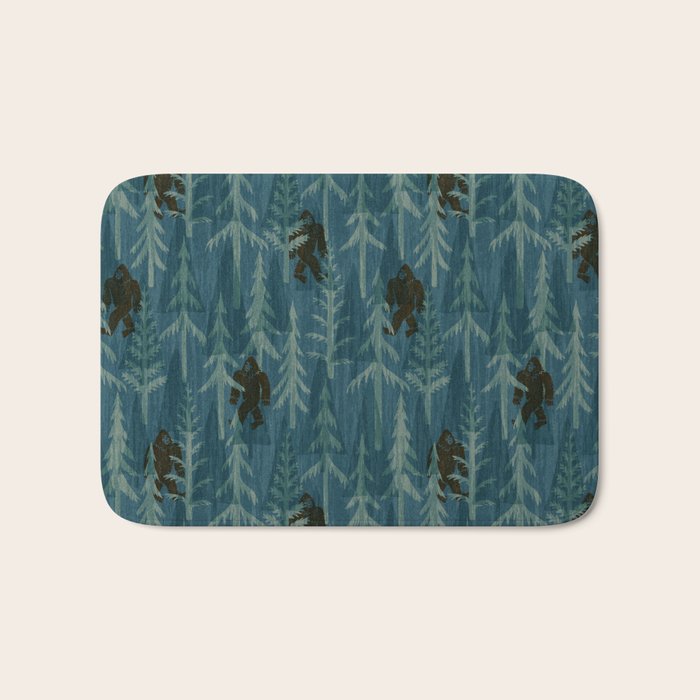 Subtle Sasquatch - Spruce Bath Mat Gallery Image 1