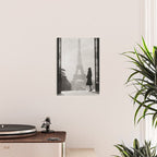 1920 Woman at the Gate, Eiffel Tower black and white photography / jazz age black & white photograph Poster Gallery Image 2