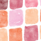 Watercolor Grid Pattern in Warm Pastels Coffee Mug Gallery Image 2