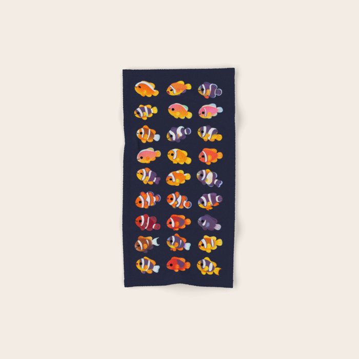 Anemone fish Bath Towel Gallery Image 1