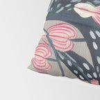 Bleeding Heart Flower Drawing Pillow Sham Gallery Image 4