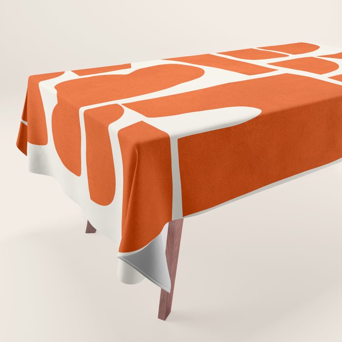 Modern Abstract Shapes 22 Tablecloth Gallery Image 1