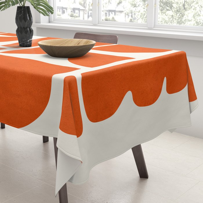 Modern Abstract Shapes 22 Tablecloth Gallery Image 3