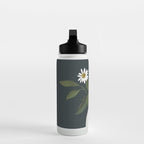 Minimalist Daisy Flowers 2 Water Bottle Gallery Image 3