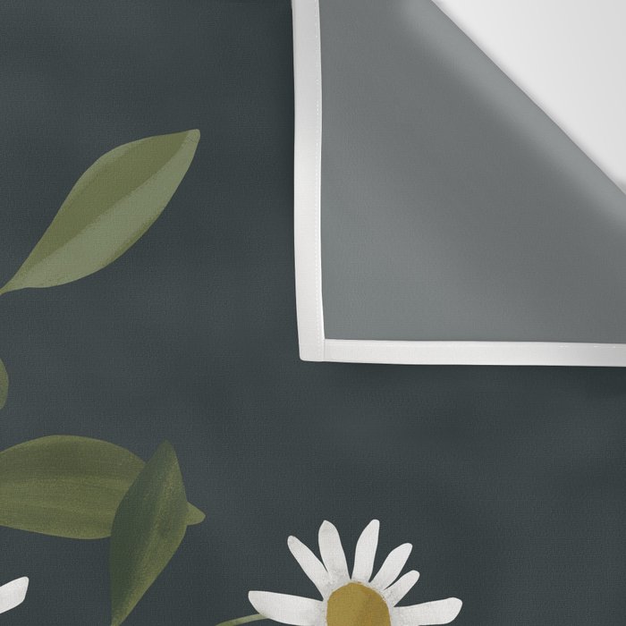 Minimalist Daisy Flowers 2 Wall Tapestry Gallery Image 3