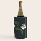 Minimalist Daisy Flowers 2 Wine Chiller Gallery Image 3