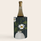 Minimalist Daisy Flowers 2 Wine Chiller Gallery Image 1