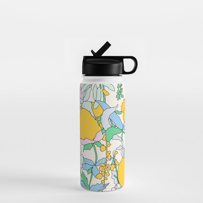 Exhibition of modern graphic art Madrid Water Bottle Gallery Image 1