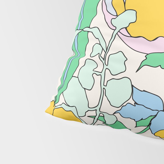 Exhibition of modern graphic art Madrid Pillow Sham Gallery Image 4