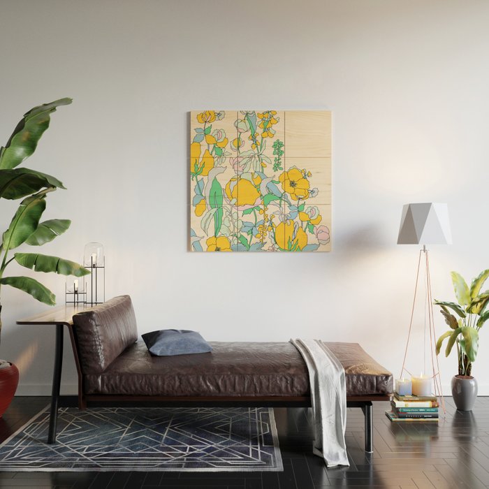 Exhibition of modern graphic art Madrid Wood Wall Art Gallery Image 2