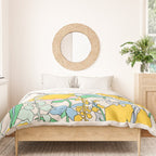 Exhibition of modern graphic art Madrid Duvet Cover Gallery Image 3