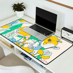 Exhibition of modern graphic art Madrid Desk Mat Gallery Image 2