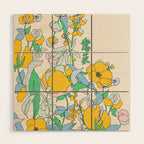 Exhibition of modern graphic art Madrid Wood Wall Art Gallery Image 1