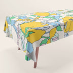 Exhibition of modern graphic art Madrid Tablecloth Gallery Image 1