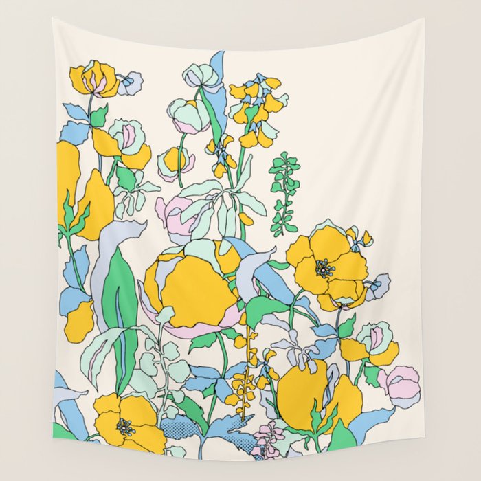 Exhibition of modern graphic art Madrid Wall Tapestry Gallery Image 4
