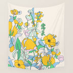 Exhibition of modern graphic art Madrid Wall Tapestry Gallery Image 4