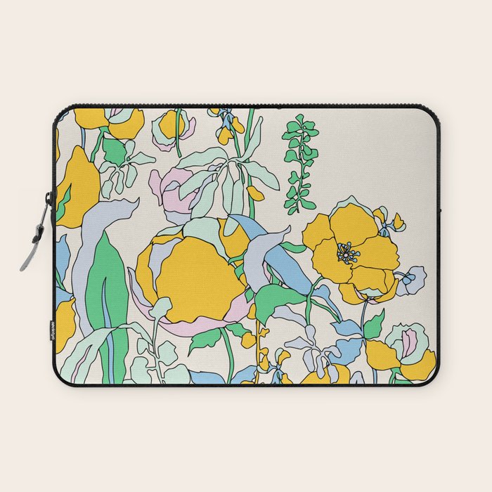 Exhibition of modern graphic art Madrid Laptop Sleeve Gallery Image 1