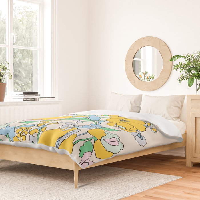 Exhibition of modern graphic art Madrid Duvet Cover Gallery Image 2