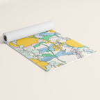 Exhibition of modern graphic art Madrid Yoga Mat Gallery Image 2