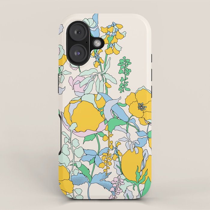 Exhibition of modern graphic art Madrid iPhone Case Gallery Image 1