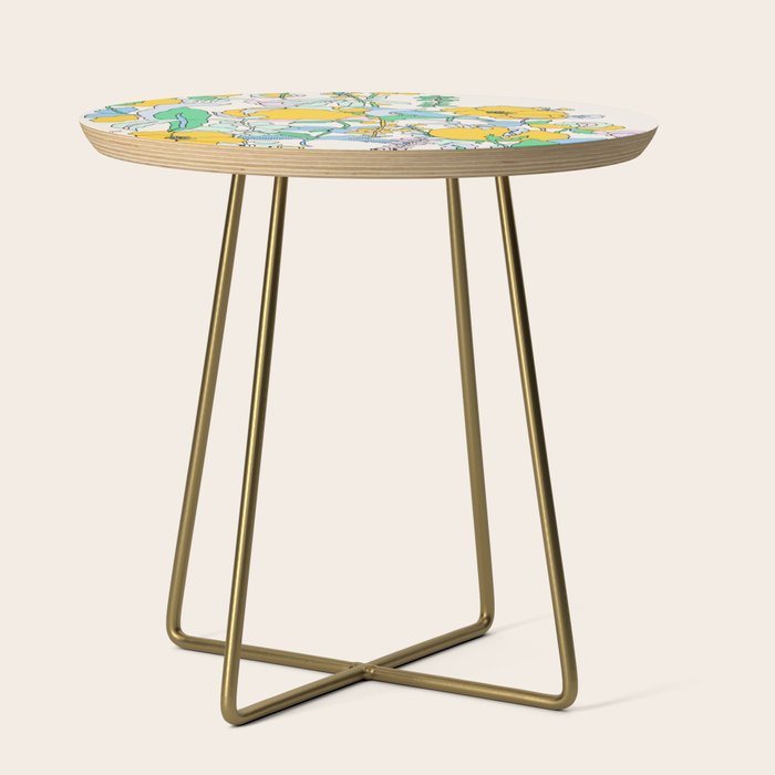 Exhibition of modern graphic art Madrid Side Table Gallery Image 1