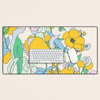 Exhibition of modern graphic art Madrid Desk Mat Gallery Image 1