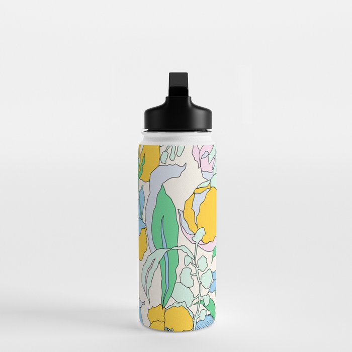 Exhibition of modern graphic art Madrid Water Bottle Gallery Image 3