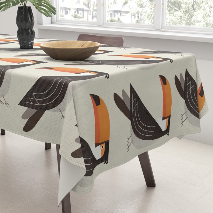 Whimsy Toucan Tablecloth Gallery Image 3