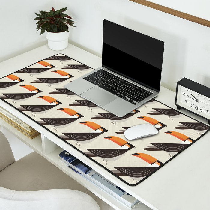 Whimsy Toucan Desk Mat Gallery Image 2
