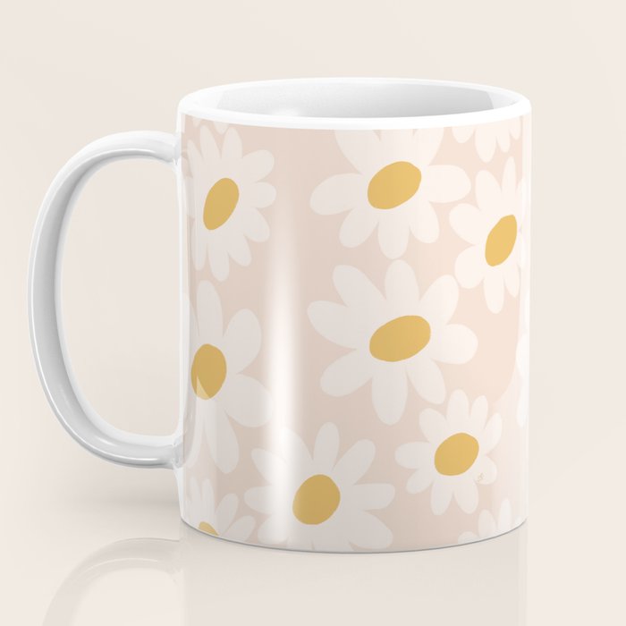 Soft daisies Coffee Mug Gallery Image 3