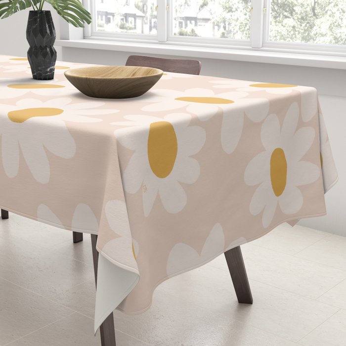 Soft daisies Tablecloth Gallery Image 3