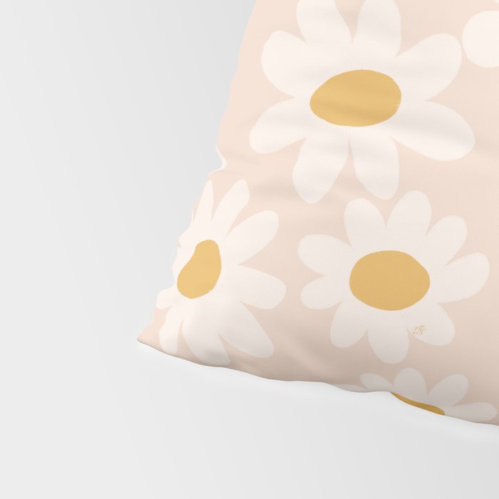 Soft daisies Pillow Sham Gallery Image 4