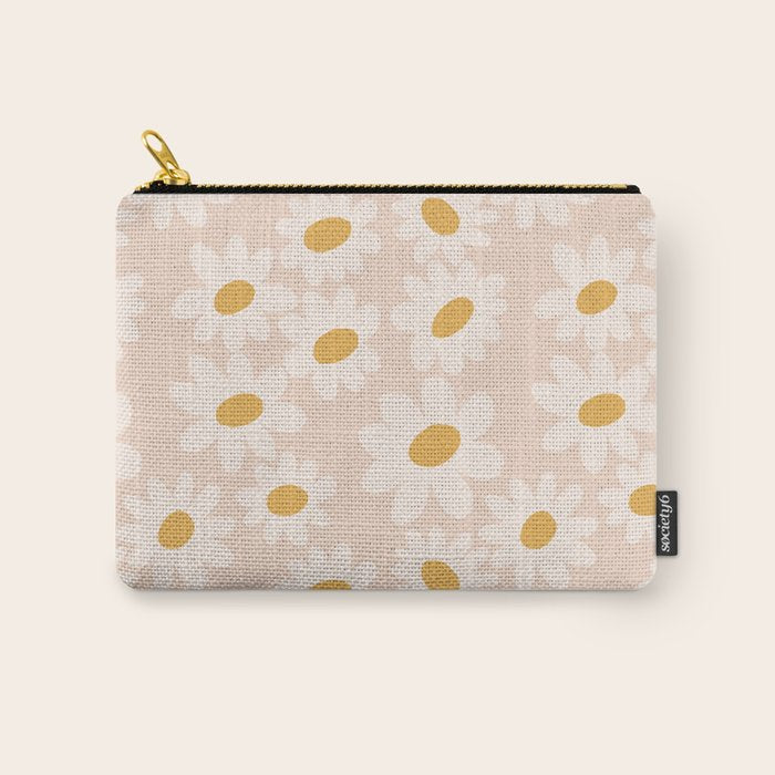 Soft daisies Carry All Pouch Gallery Image 1