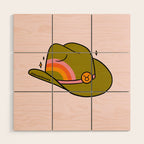 Taurus Cowboy Hat Wood Wall Art Gallery Image 1